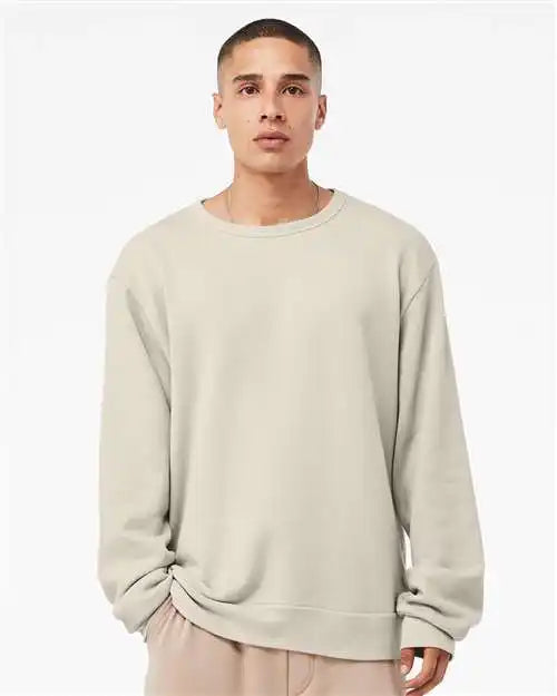 Bella + Canvas 3911 Sponge Fleece Classic Crewneck Sweatshirt - Heather Dust