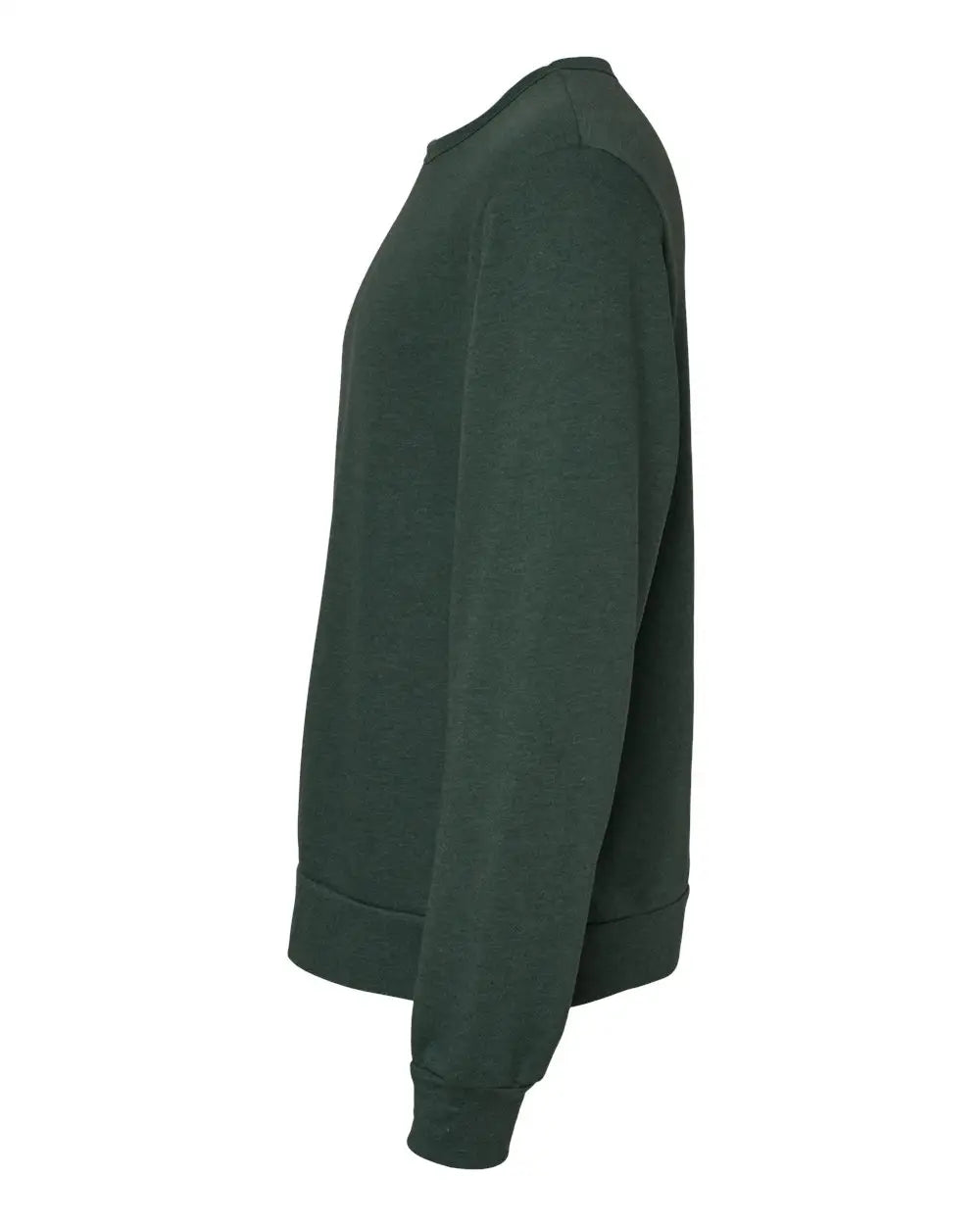 Bella + Canvas 3911 Sponge Fleece Classic Crewneck Sweatshirt - Heather Forest