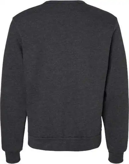 Bella + Canvas 3911 Unisex Sponge Fleece Classic Crewneck Sweatshirt Dark Gray Heather
