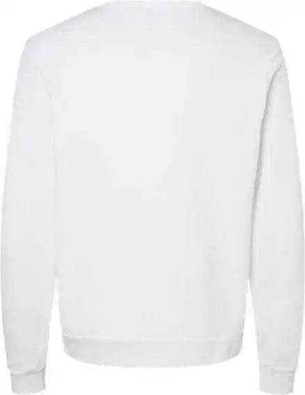 Bella + Canvas 3911 Unisex Sponge Fleece Classic Crewneck Sweatshirt White