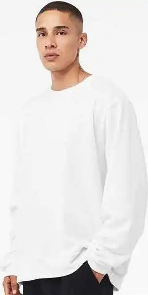 Bella + Canvas 3911 Unisex Sponge Fleece Classic Crewneck Sweatshirt White
