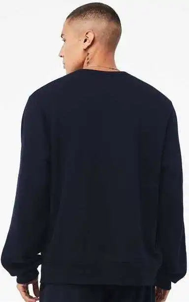 Bella + Canvas 3911 Unisex Sponge Fleece Classic Crewneck Sweatshirt Navy