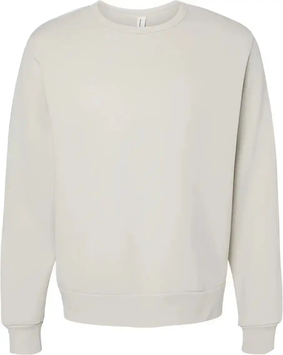 Bella + Canvas 3911 Unisex Sponge Fleece Classic Crewneck Sweatshirt - Heather Dust