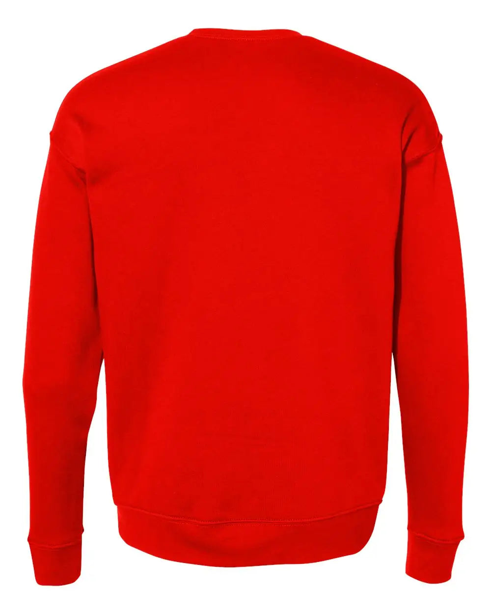 Bella + Canvas 3945 Sponge Fleece Drop Shoulder Crewneck Sweatshirt - Poppy
