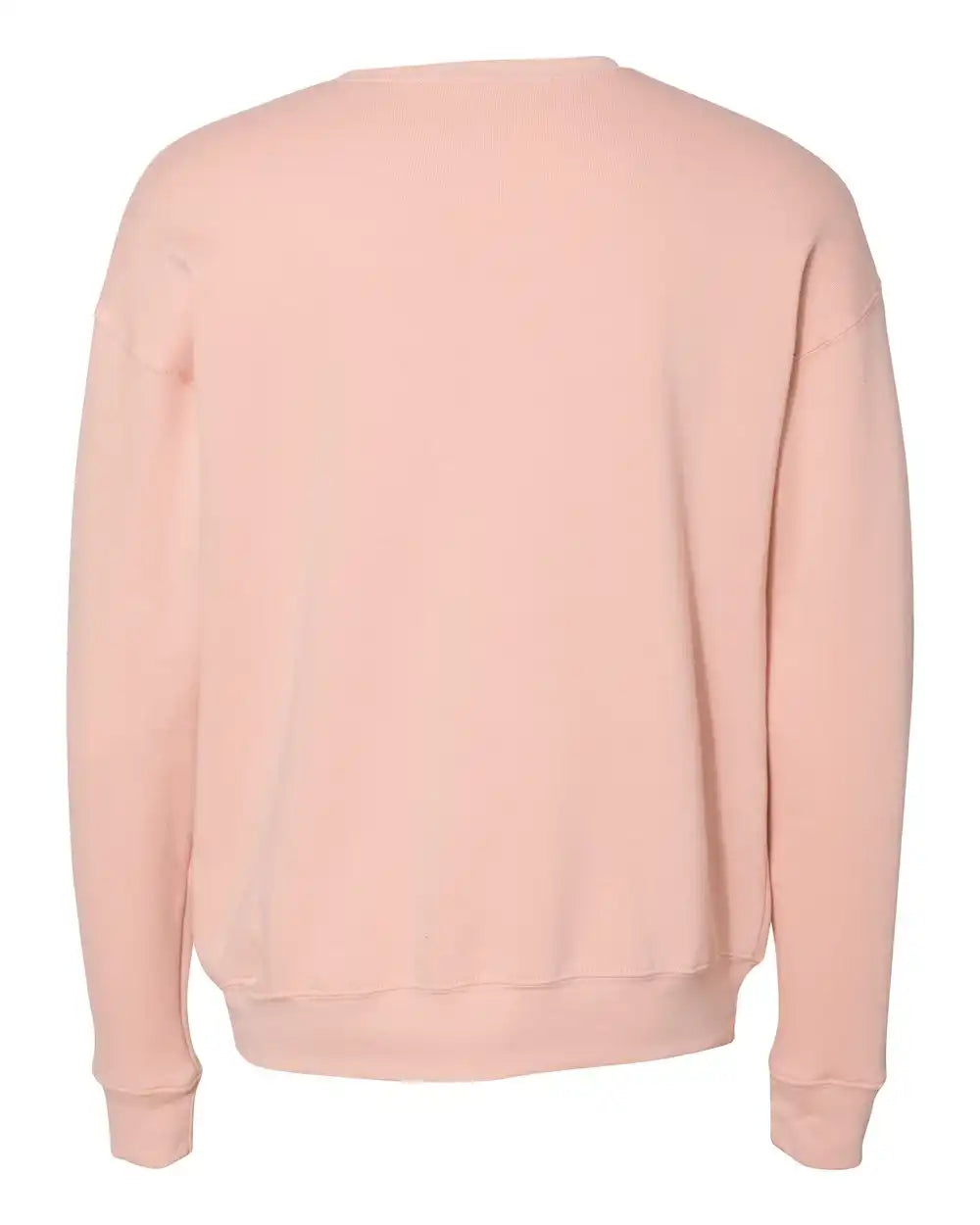 Bella + Canvas 3945 Sponge Fleece Drop Shoulder Crewneck Sweatshirt - Peach