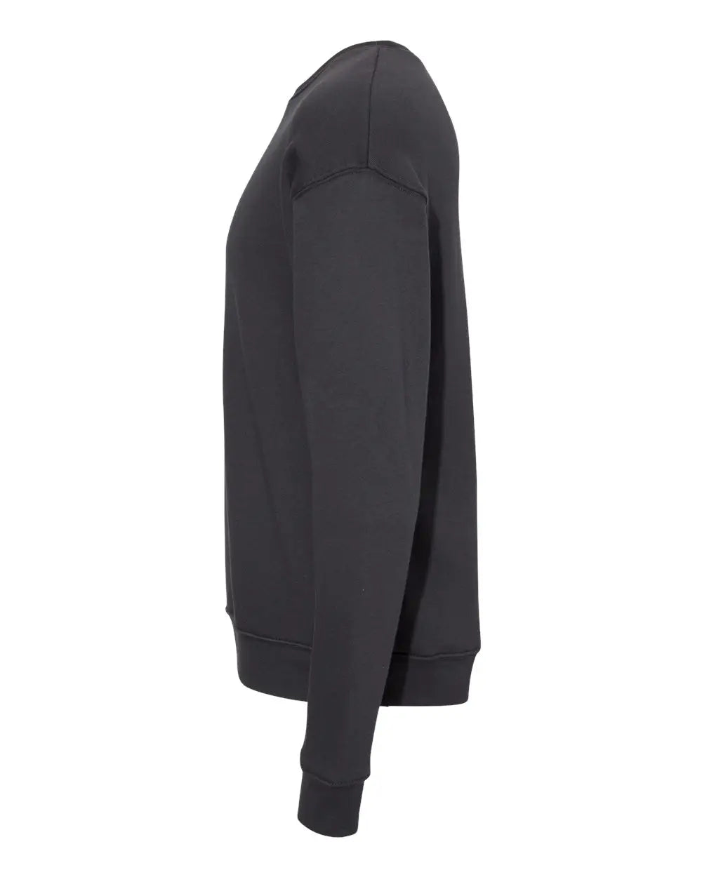 Bella + Canvas 3945 Sponge Fleece Drop Shoulder Crewneck Sweatshirt - Dtg Dark Grey