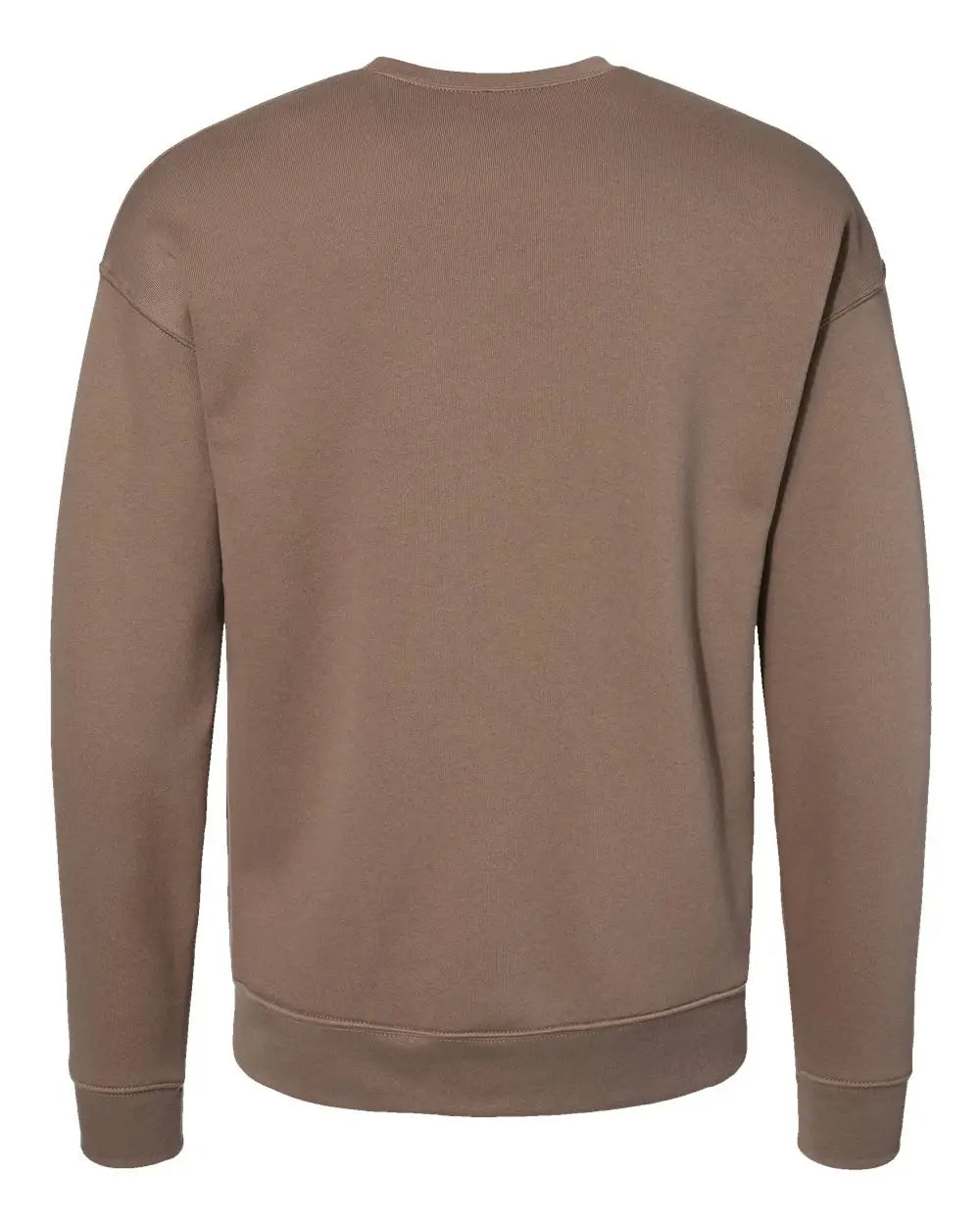 Bella + Canvas 3945 Sponge Fleece Drop Shoulder Crewneck Sweatshirt - Vintage Brown - Xs