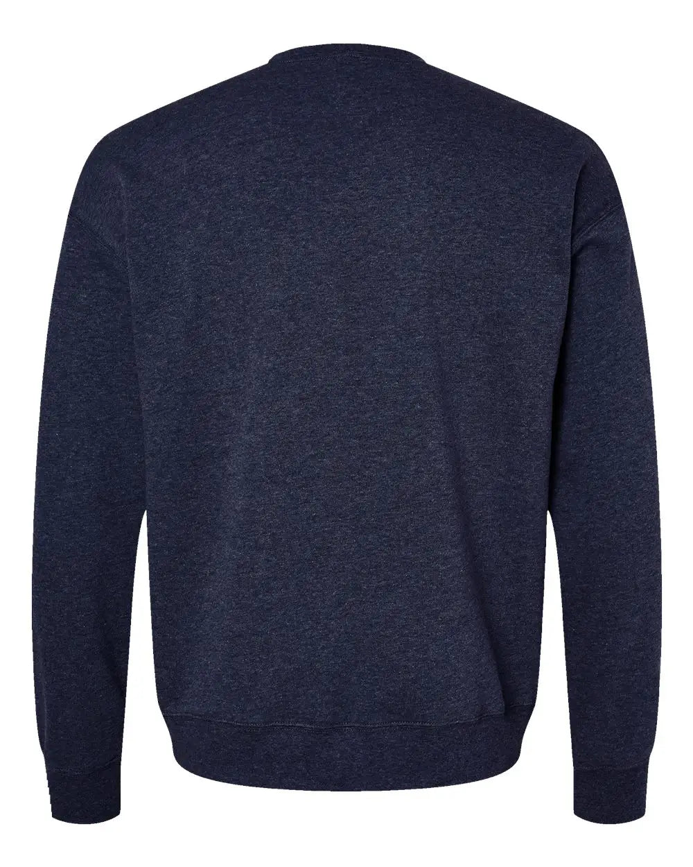 Bella + Canvas 3945 Sponge Fleece Drop Shoulder Crewneck Sweatshirt - Heather Navy - Xs