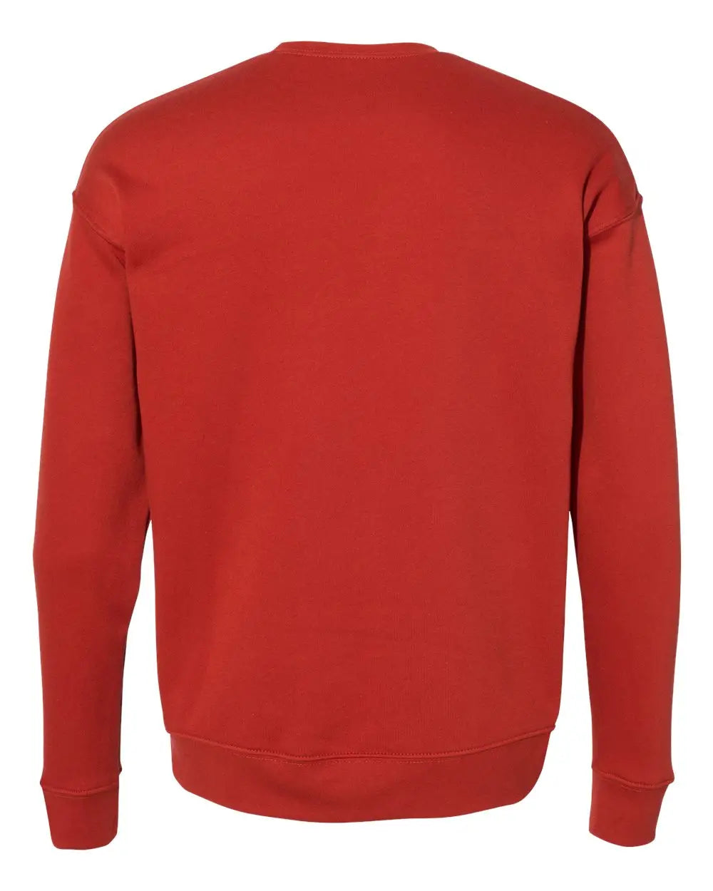 Bella + Canvas 3945 Sponge Fleece Drop Shoulder Crewneck Sweatshirt - Brick