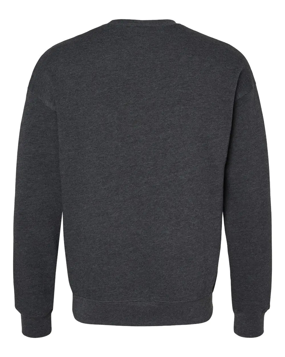Bella + Canvas 3945 Sponge Fleece Drop Shoulder Crewneck Sweatshirt - Dark Grey Heather