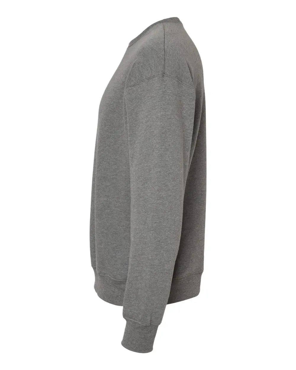Bella + Canvas 3945 Sponge Fleece Drop Shoulder Crewneck Sweatshirt - Deep Heather