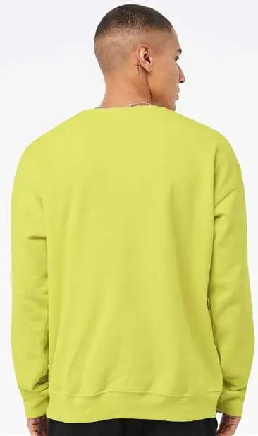 Bella + Canvas 3945 Sponge Fleece Drop Shoulder Crewneck Sweatshirt - Strobe