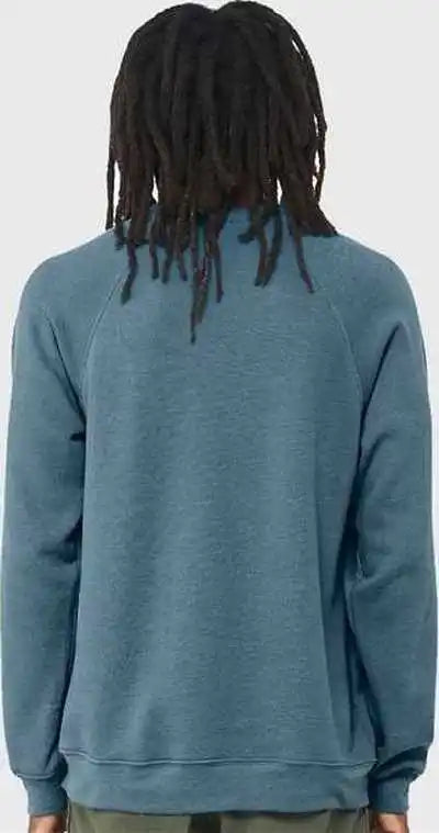 Bella + Canvas 3945 Sponge Fleece Drop Shoulder Crewneck Sweatshirt - Heather Deep Teal