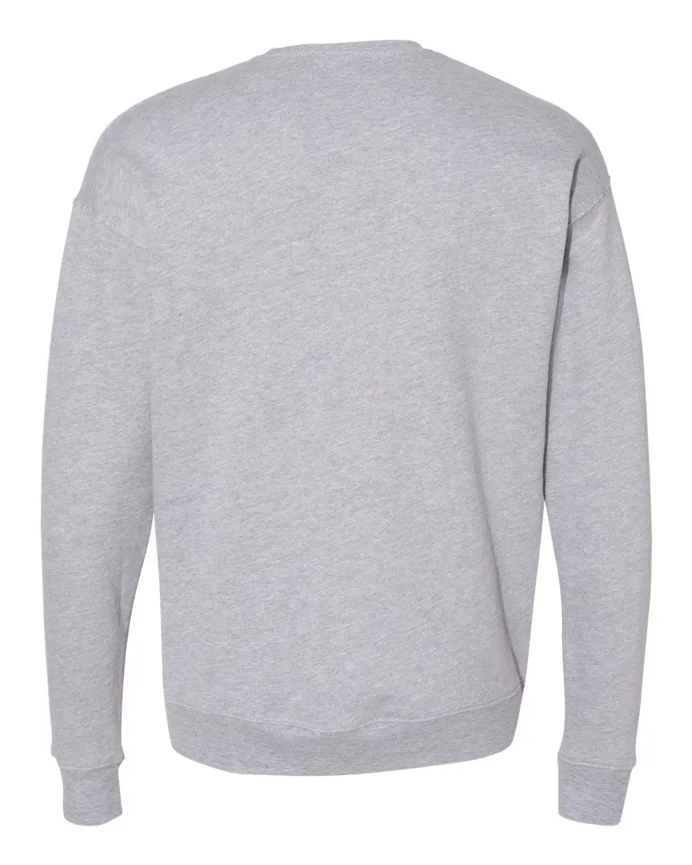 Bella + Canvas 3945 Sponge Fleece Drop Shoulder Crewneck Sweatshirt - Athletic Heather - Gray / Xs