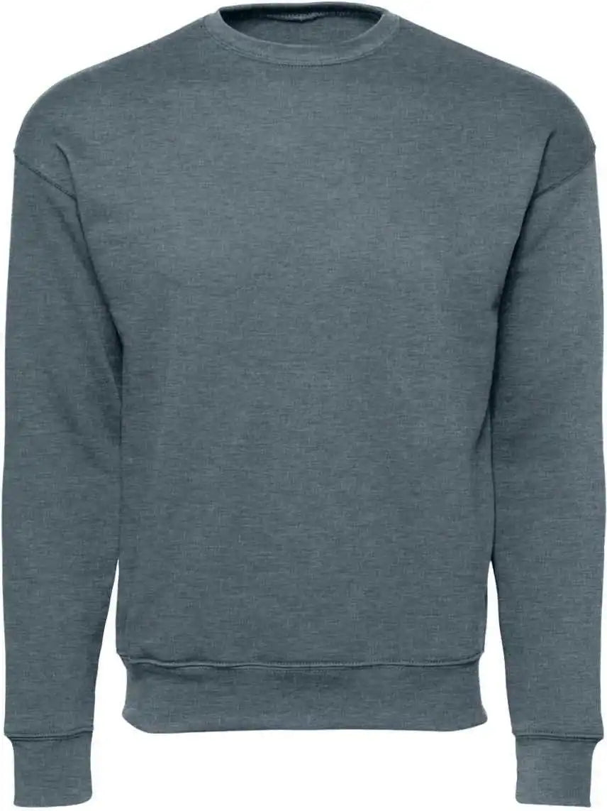 Bella + Canvas 3945 Unisex Sponge Fleece Drop Shoulder Crewneck Sweatshirt Heather Slate