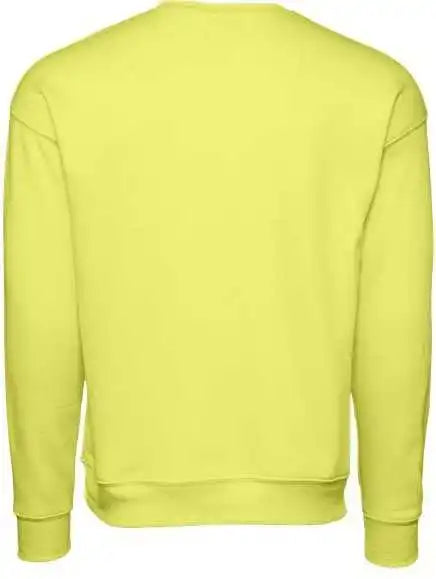Bella + Canvas 3945 Unisex Sponge Fleece Drop Shoulder Crewneck Sweatshirt Strobe