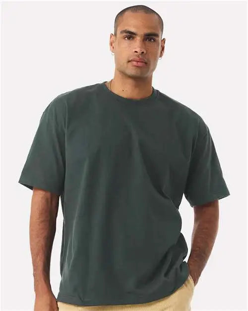 Bella + Canvas 4610c 7.5 Oz Heavyweight Tee - 4610 - Hunter Green
