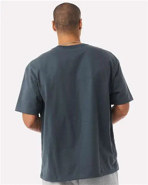 Bella + Canvas 4610c 7.5 Oz Heavyweight Tee - 4610 - Vintage Navy