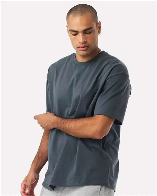 Bella + Canvas 4610c 7.5 Oz Heavyweight Tee - 4610 - Vintage Navy