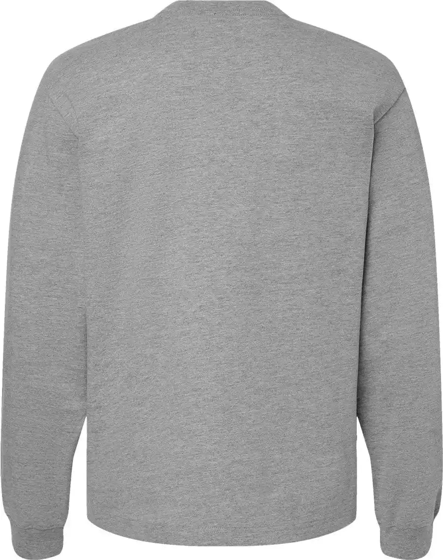 Bella + Canvas 4651 7.5 Oz Heavyweight Long Sleeve Tee - Athletic Heather - Xs