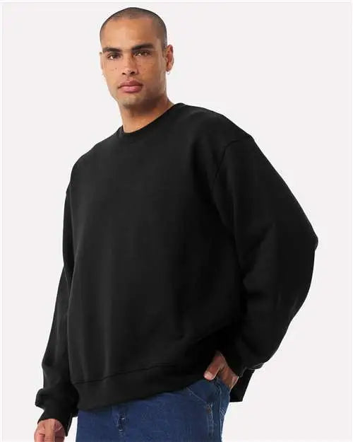 Bella + Canvas 4711 10 Oz. Heavyweight Sweatshirt - Black