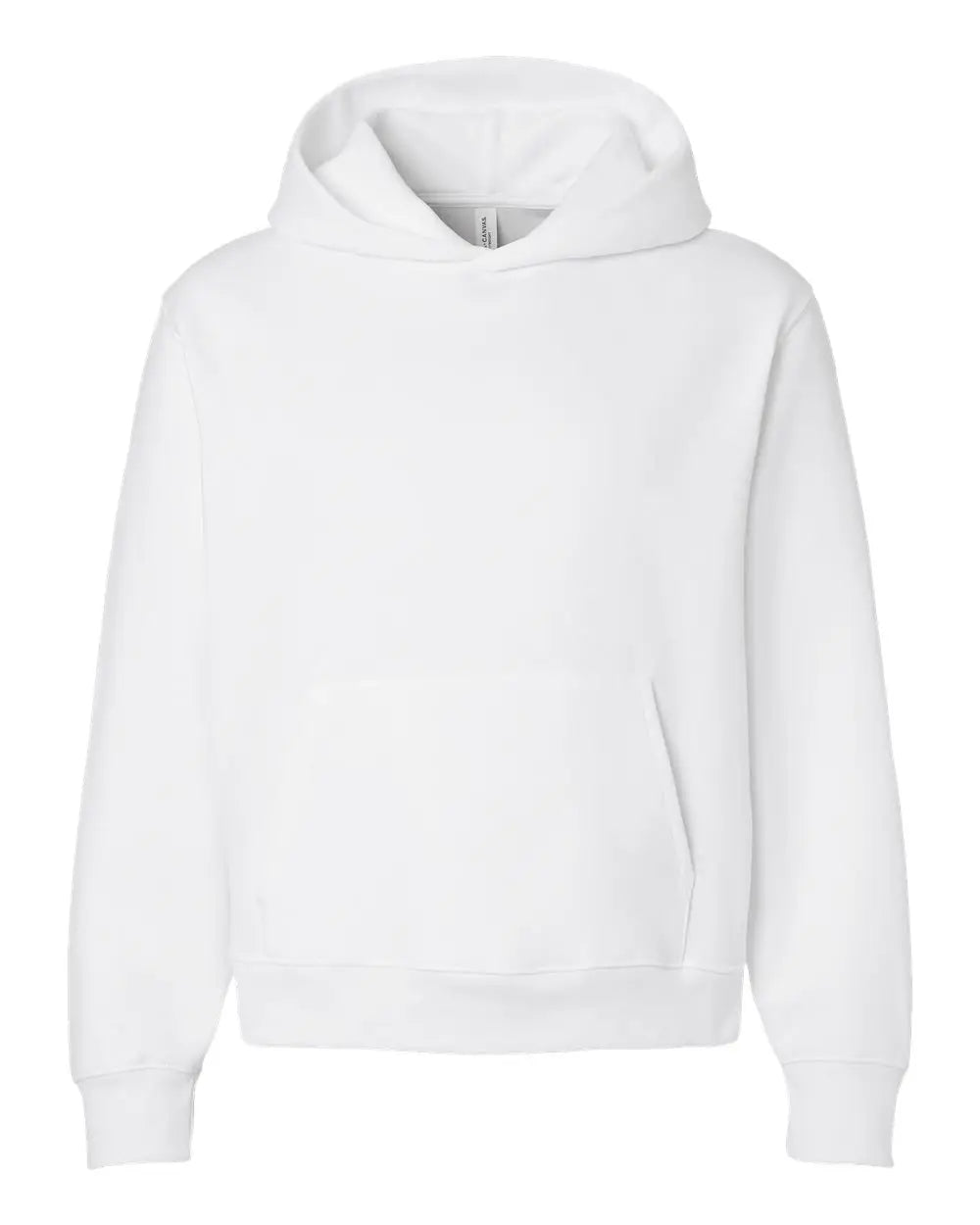 Bella + Canvas 4719 10 Oz. Heavyweight Hoodie - White - Adult Xs