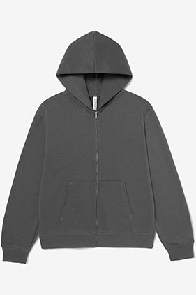 Bella + Canvas 4739 Unisex 10 Oz Full-zip Hoodie Sweatshirt - Asphalt