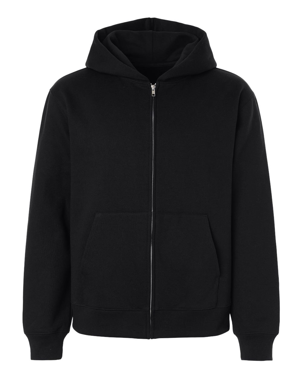 Bella + Canvas 4739 Unisex 10 Oz Full-zip Hoodie Sweatshirt - Black