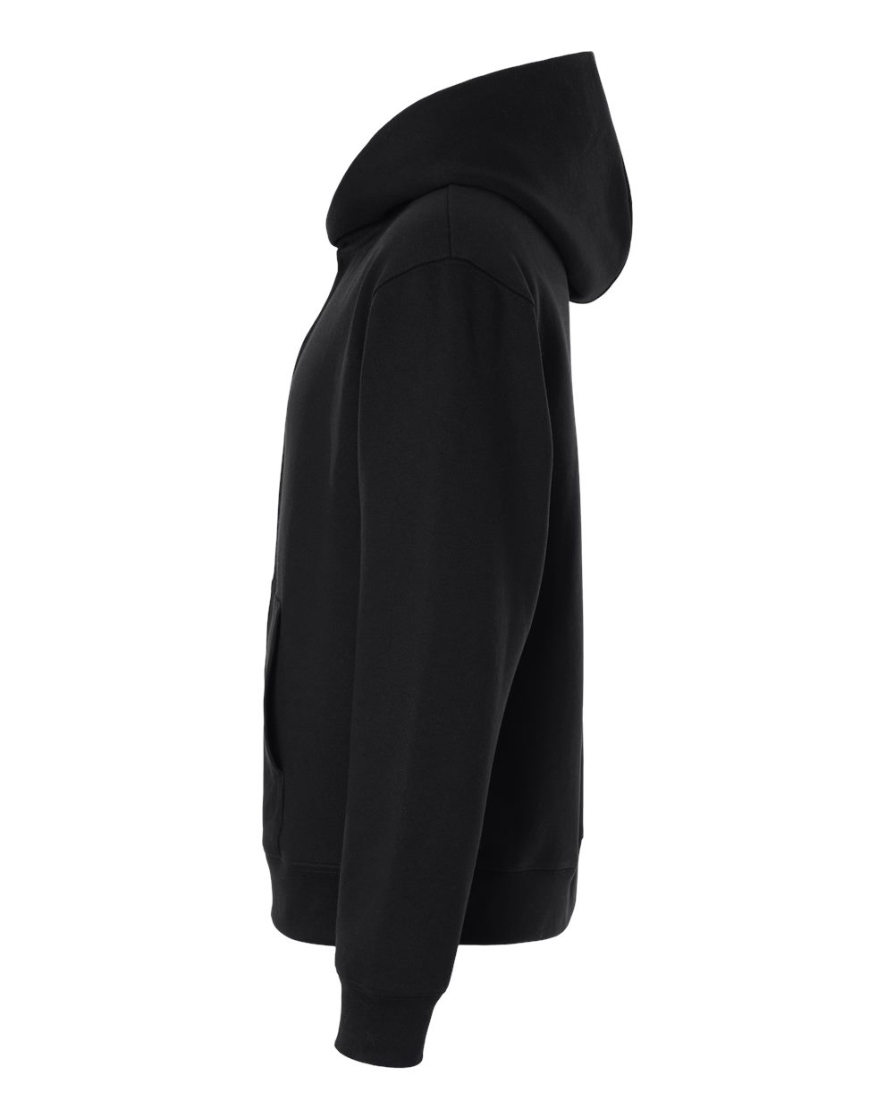Bella + Canvas 4739 Unisex 10 Oz Full-zip Hoodie Sweatshirt - Black