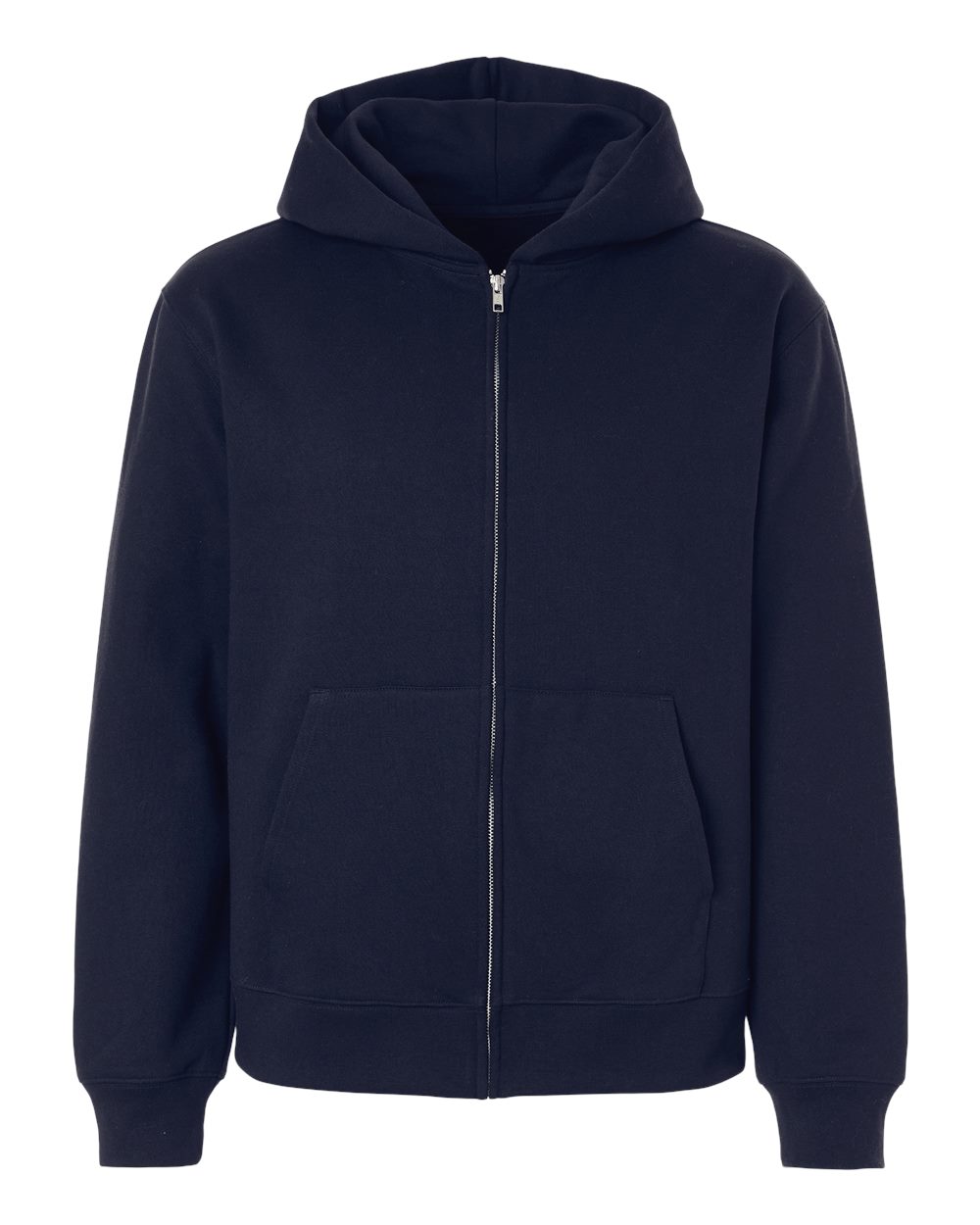 Bella + Canvas 4739 Unisex 10 Oz Full-zip Hoodie Sweatshirt - Navy
