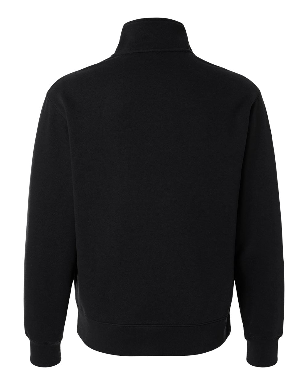 Bella + Canvas 4740 Unisex 10 Oz Quarter-zip Pullover Sweatshirt - Black