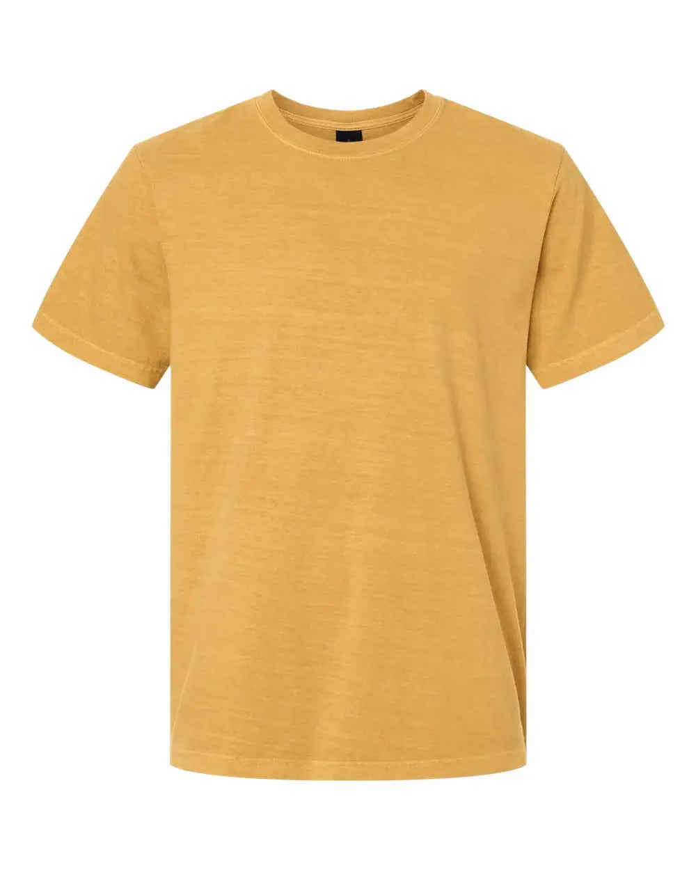 Bella + Canvas 4810gd Unisex Heavyweight Garment-dyed Tee - Washed Mustard - Adult Xs