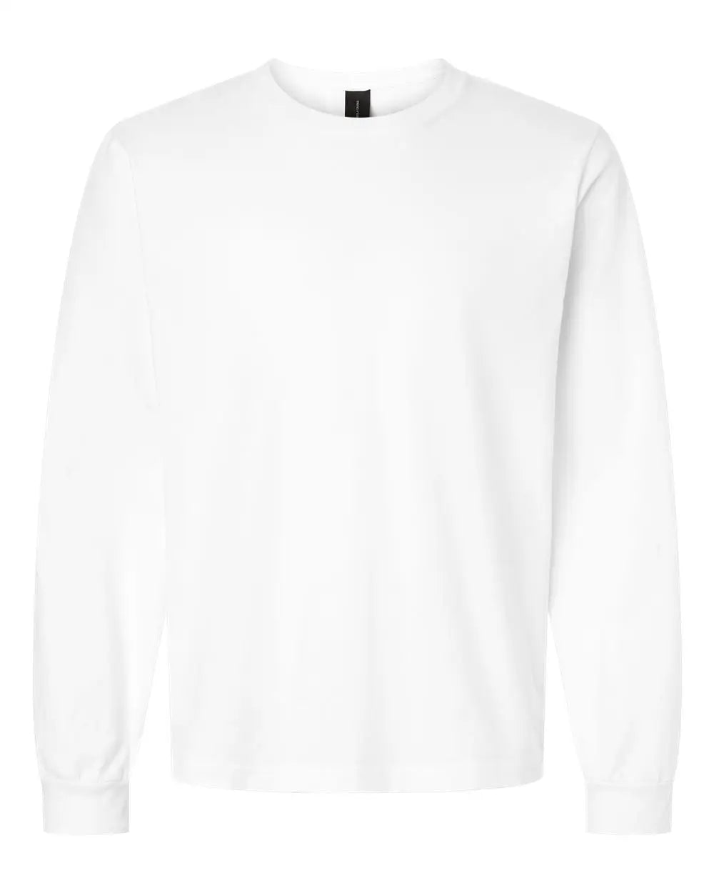 Bella + Canvas 4851gd Unisex Heavyweight Garment-dyed Long Sleeve Tee - White - Adult Xs