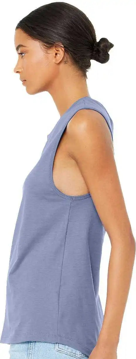 Bella + Canvas 6003 Women’s Jersey Muscle Tank Lavender Blue