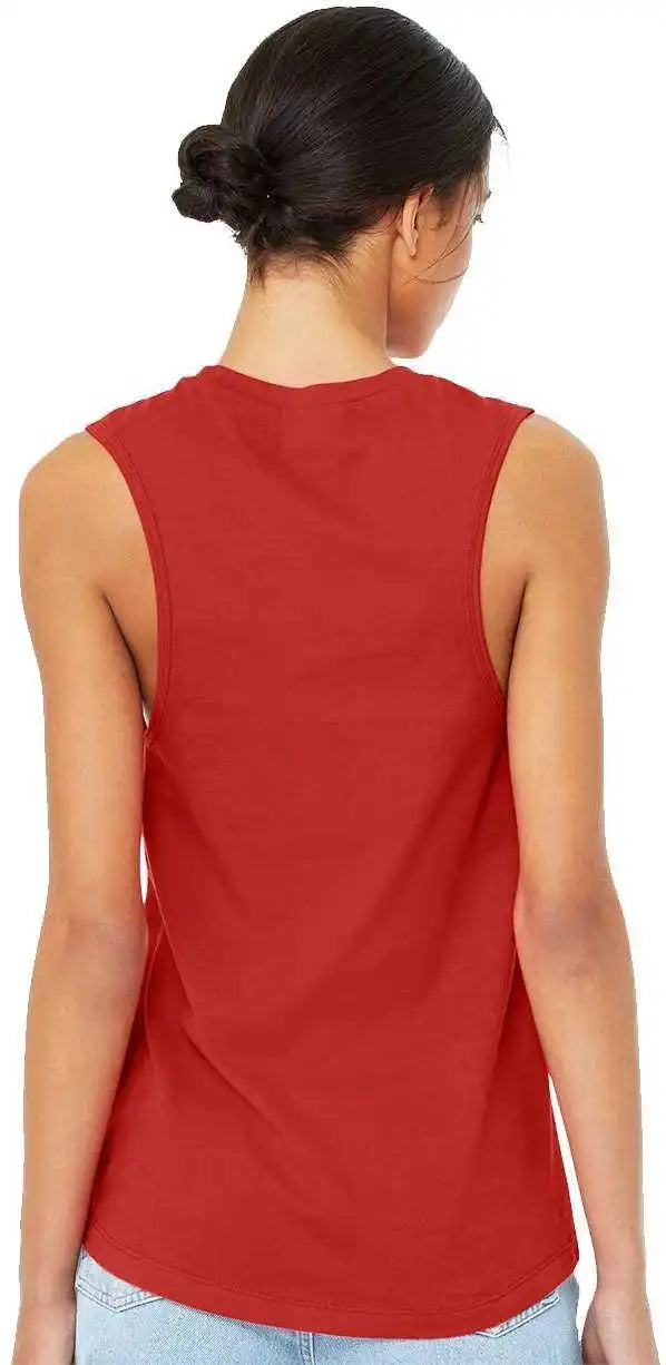 Bella + Canvas 6003 Women’s Jersey Muscle Tank Red