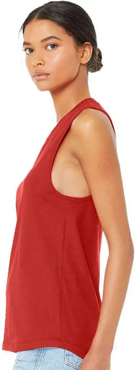 Bella + Canvas 6003 Women’s Jersey Muscle Tank Red