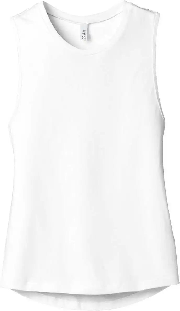 Bella + Canvas 6003 Women’s Jersey Muscle Tank White