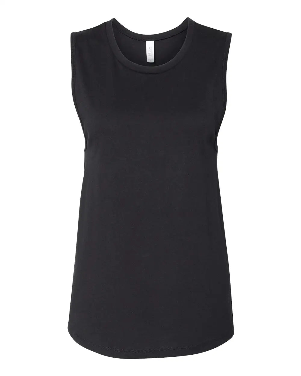 Bella + Canvas 6003b Women’s Jersey Muscle Tank - 6003 - Black - Ladies s