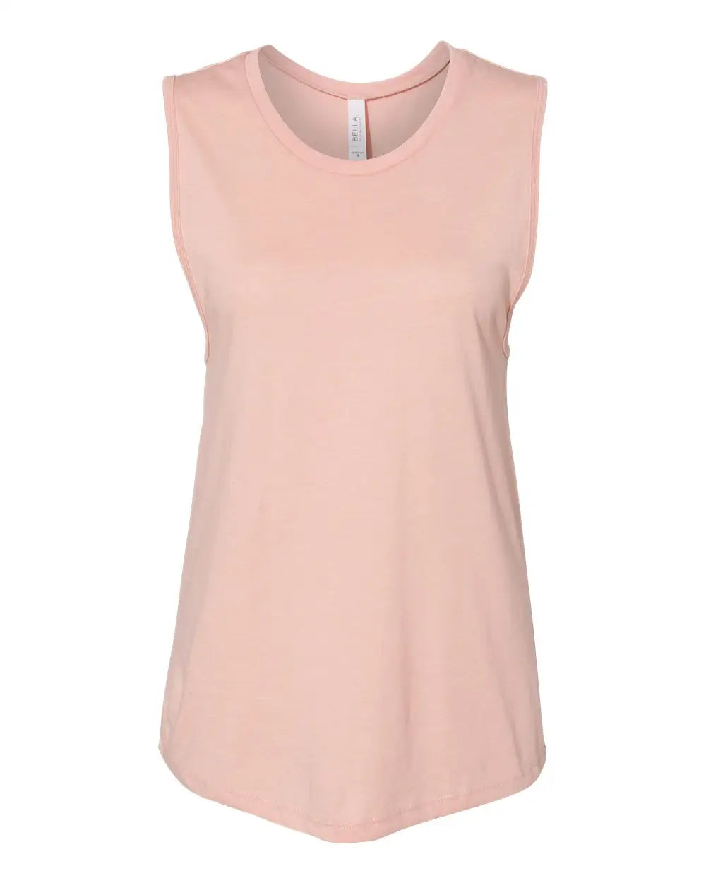 Bella + Canvas 6003b Women’s Jersey Muscle Tank - 6003 - Heather Peach - Ladies s