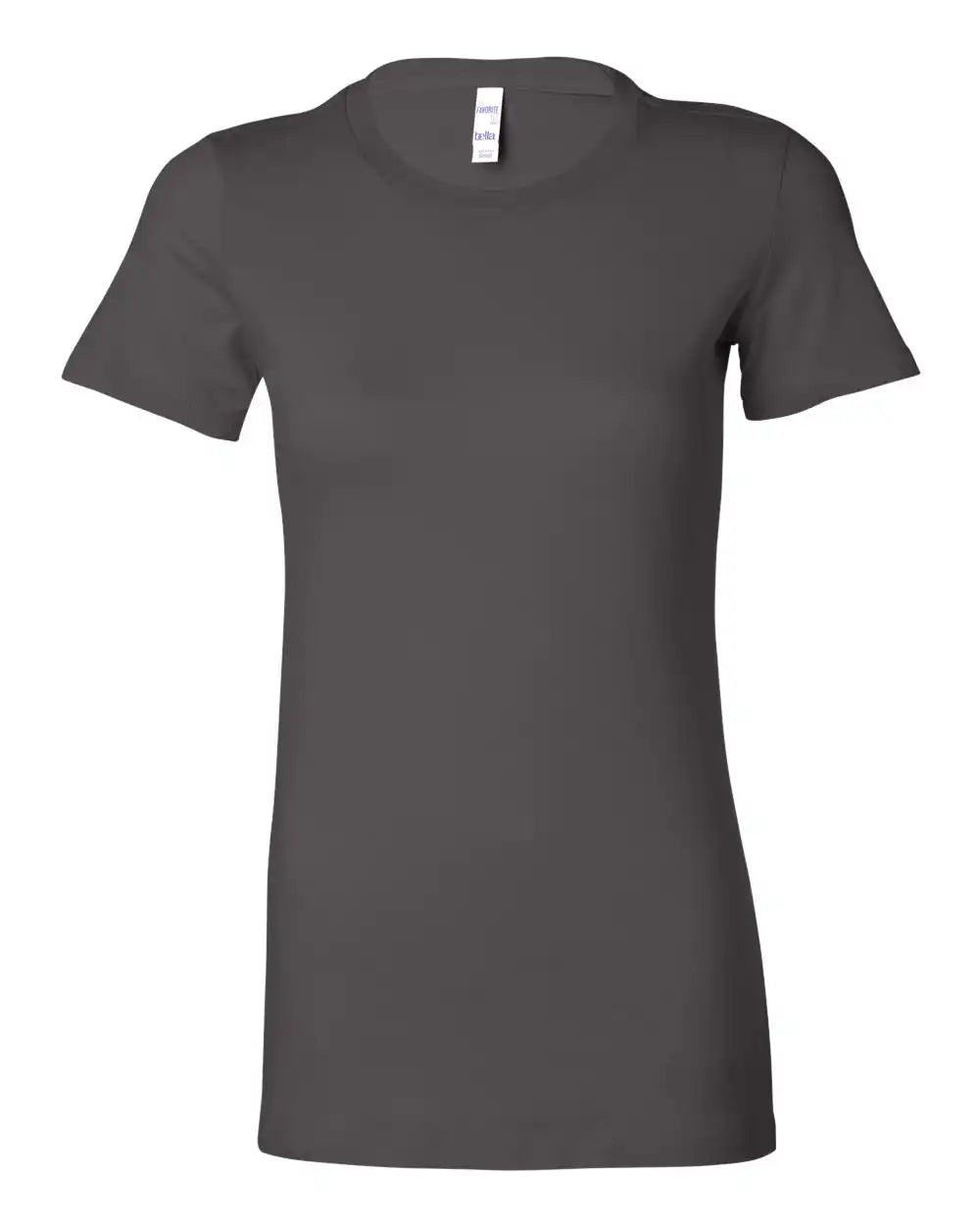 Bella + Canvas 6004 Women’s Slim Fit Tee - Asphalt - s