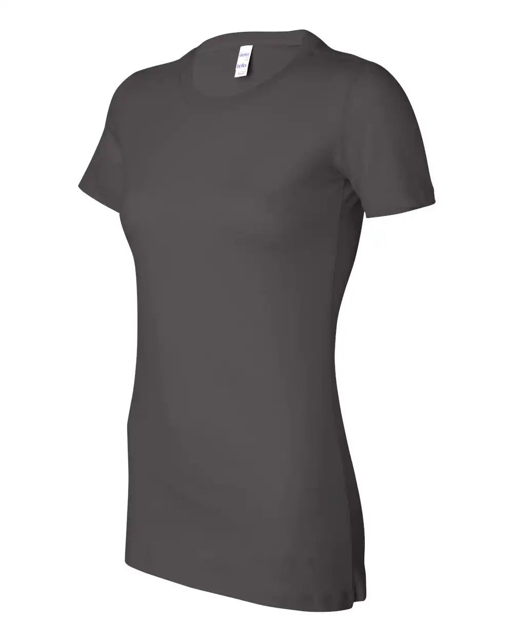 Bella + Canvas 6004 Women’s Slim Fit Tee - Asphalt - s