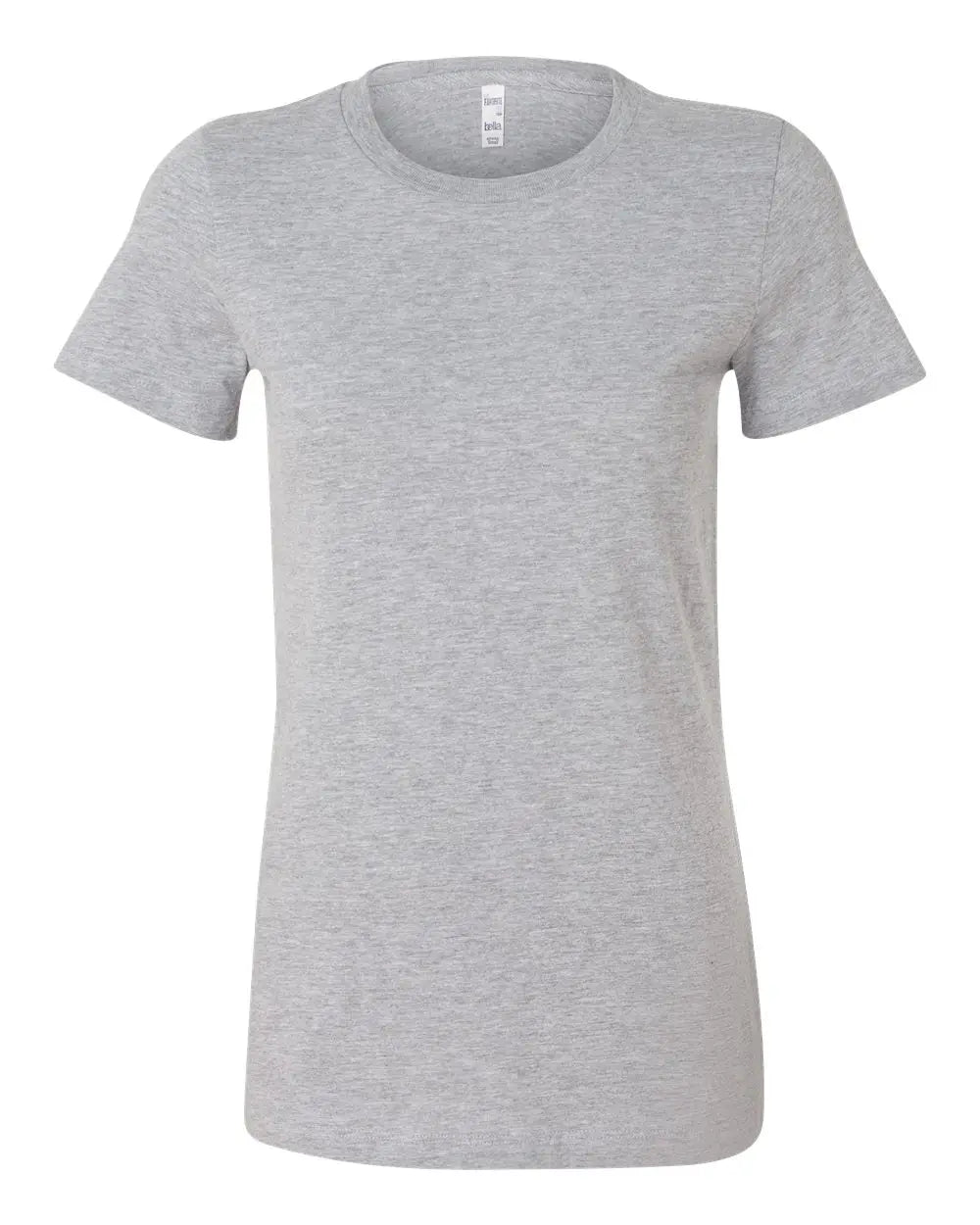 Bella + Canvas 6004 Women’s Slim Fit Tee - Athletic Heather - Gray / s