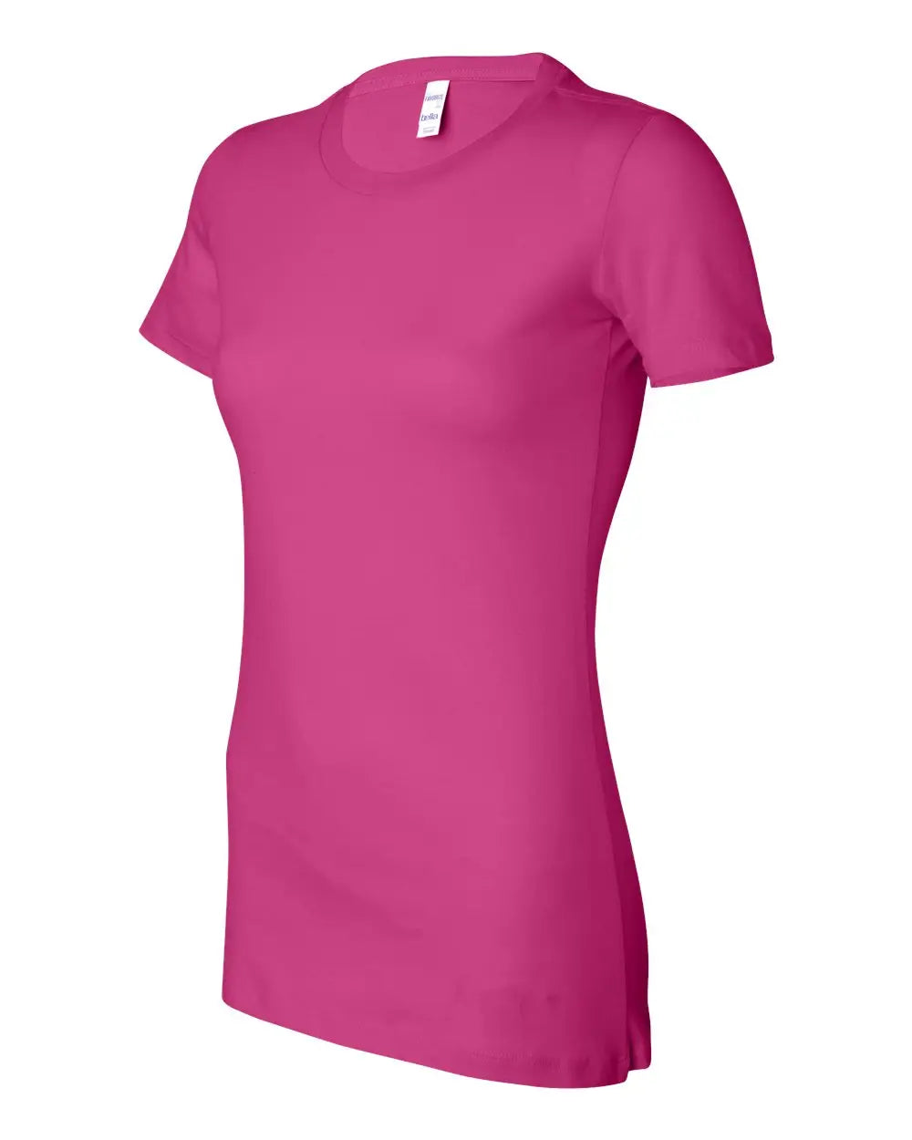 Bella + Canvas 6004 Women’s Slim Fit Tee - Berry - Red / s