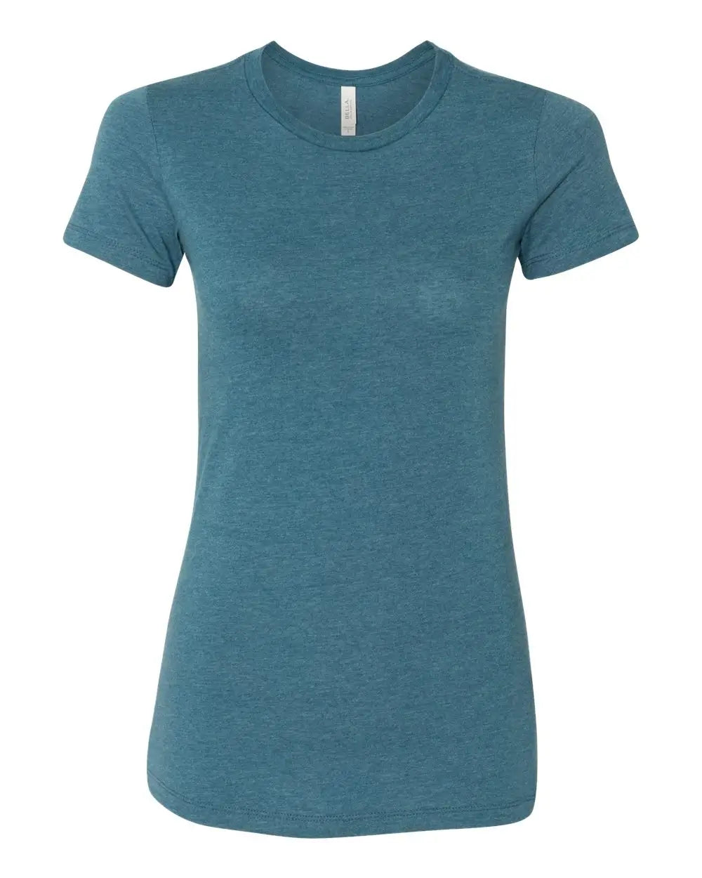 Bella + Canvas 6004 Women’s Slim Fit Tee - Heather Deep Teal - s