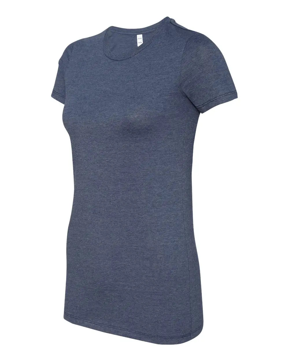 Bella + Canvas 6004 Women’s Slim Fit Tee - Heather Navy