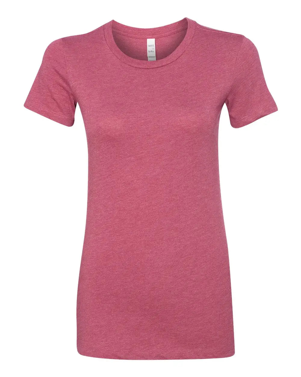 Bella + Canvas 6004 Women’s Slim Fit Tee - Heather Raspberry