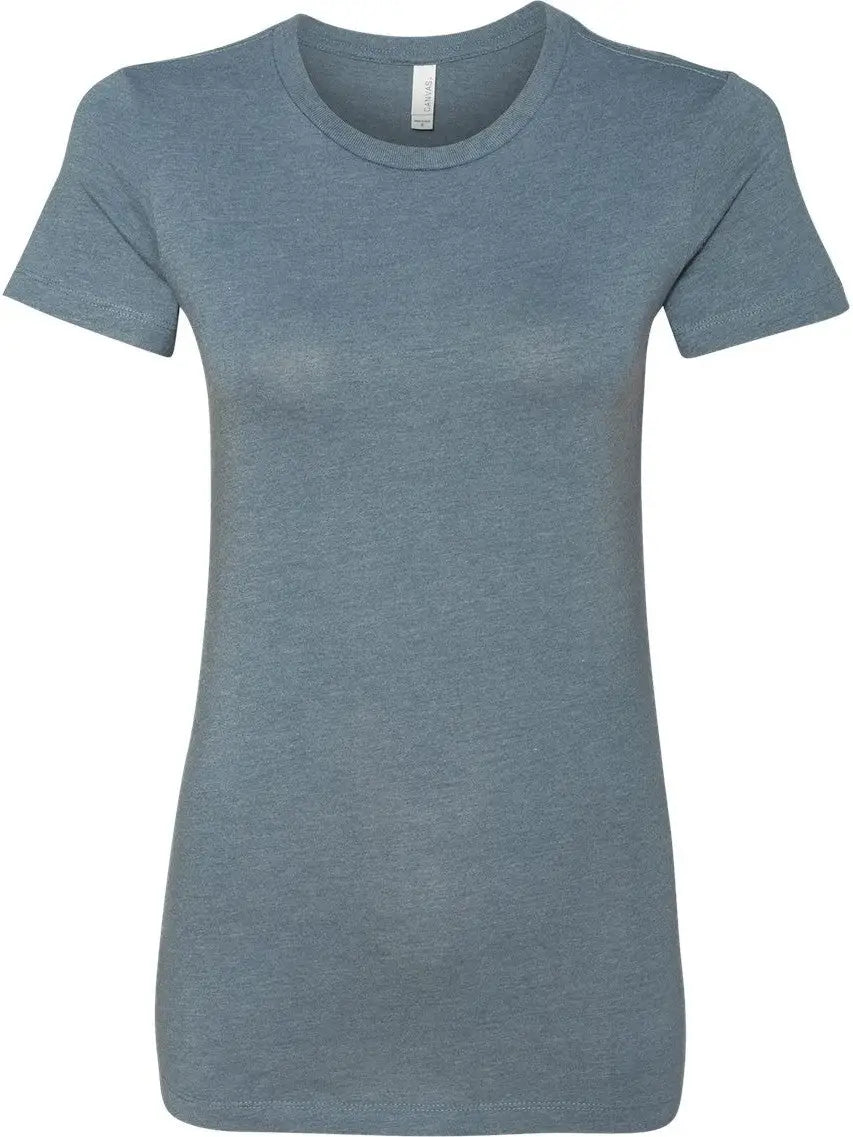 Bella + Canvas 6004 Women’s Slim Fit Tee - Heather Slate