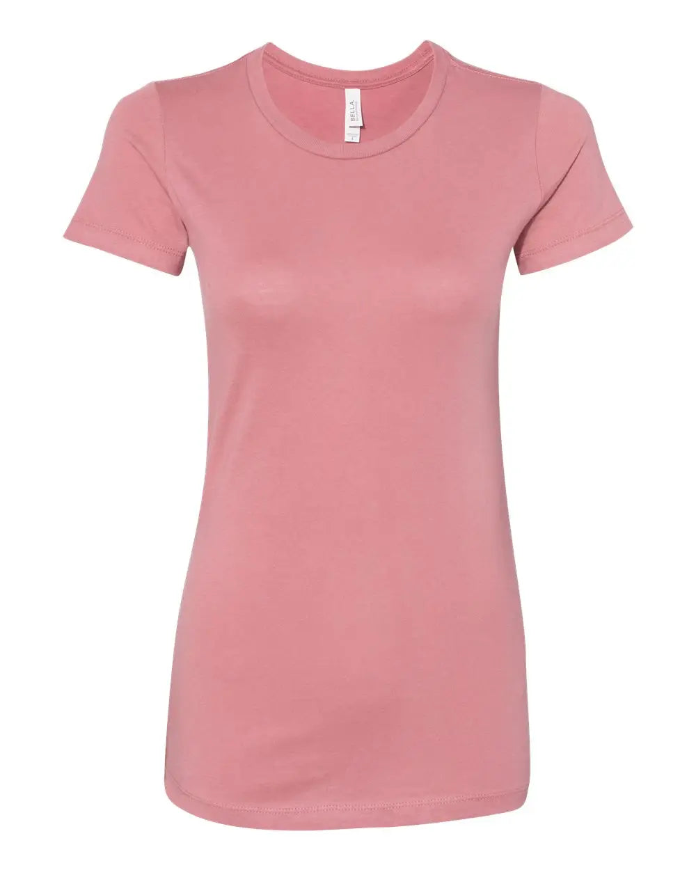 Bella + Canvas 6004 Women’s Slim Fit Tee - Mauve - Pink / s