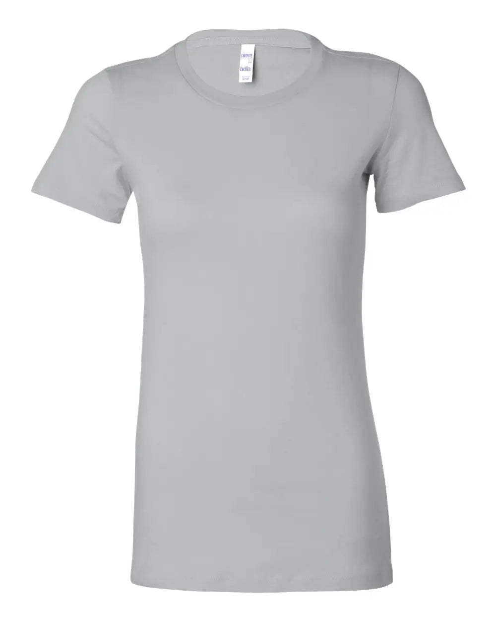 Bella + Canvas 6004 Women’s Slim Fit Tee - Silver