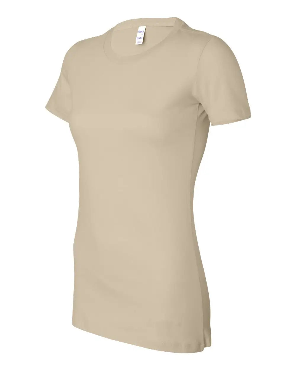 Bella + Canvas 6004 Women’s Slim Fit Tee - Soft Cream